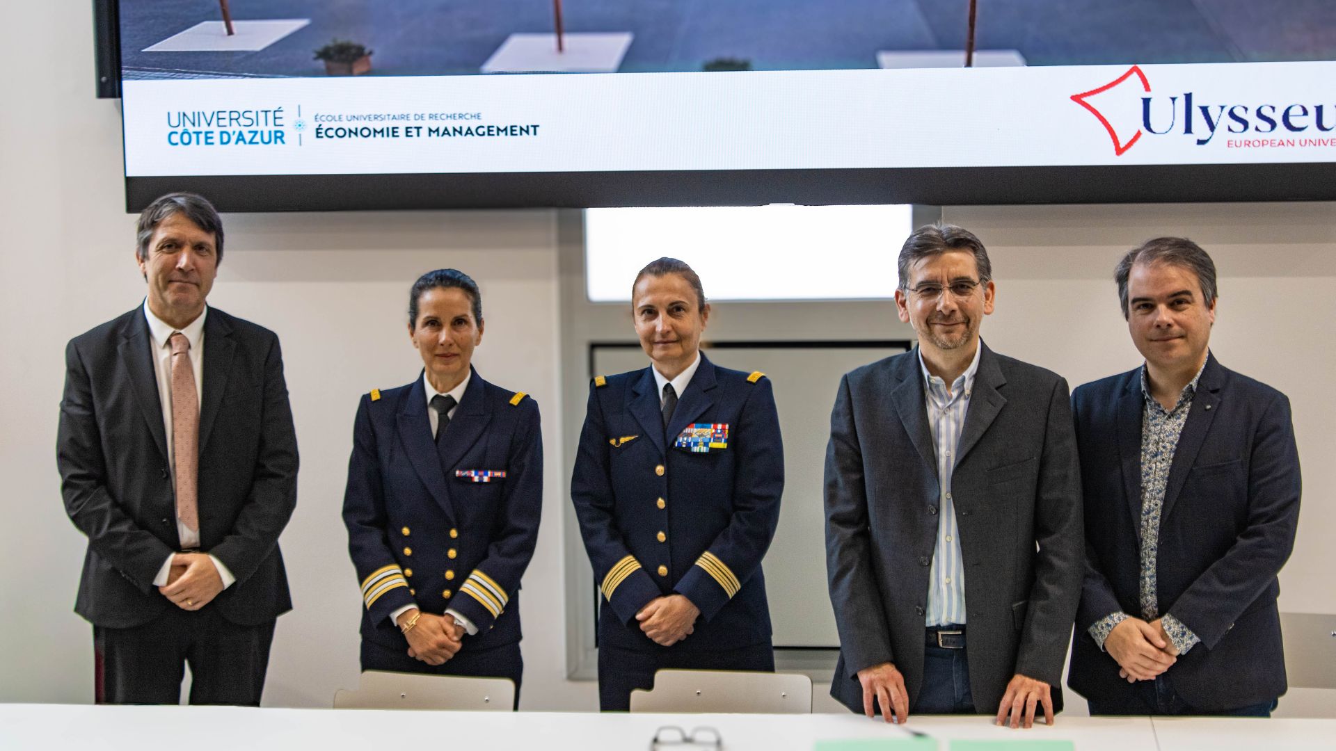 Signature de la convention EUR Economie et Management et DDM06